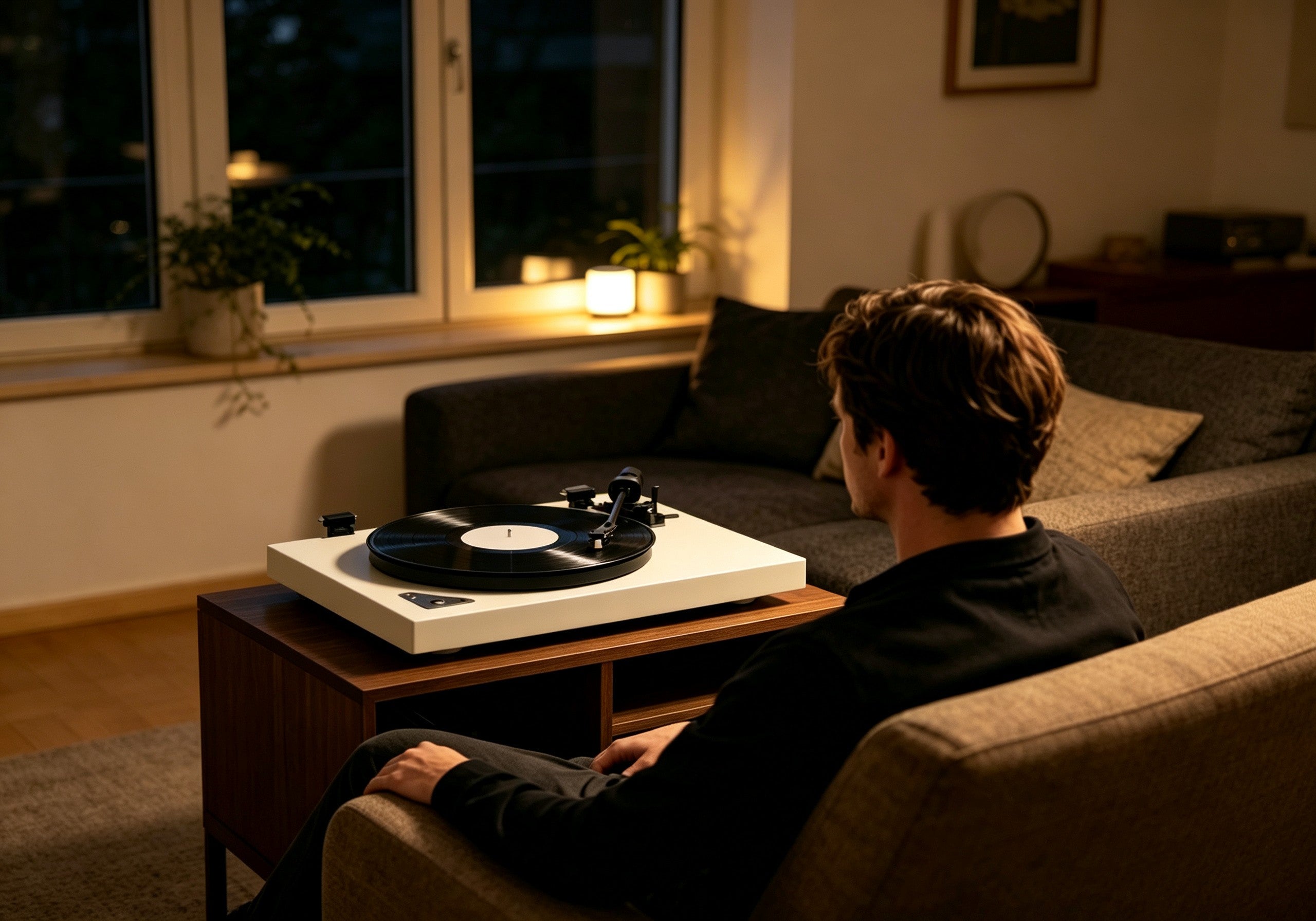 Art of vinyl listening with AUDURA audio system
