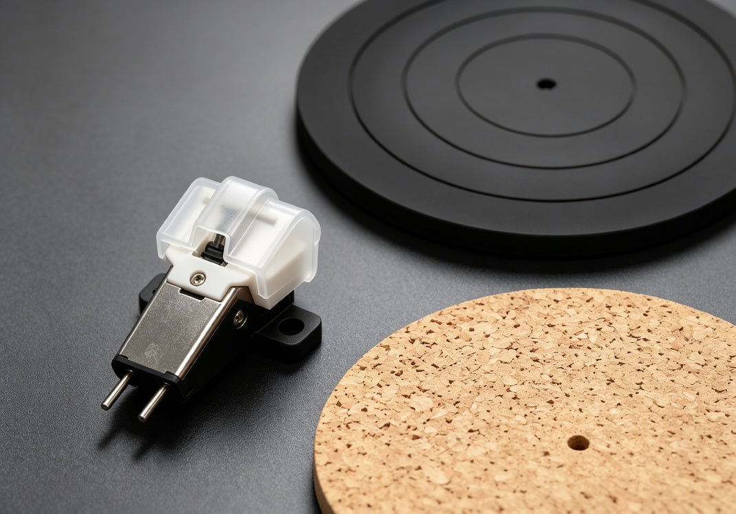 AUDURA analog playback upgrades featuring precision materials and engineering design
