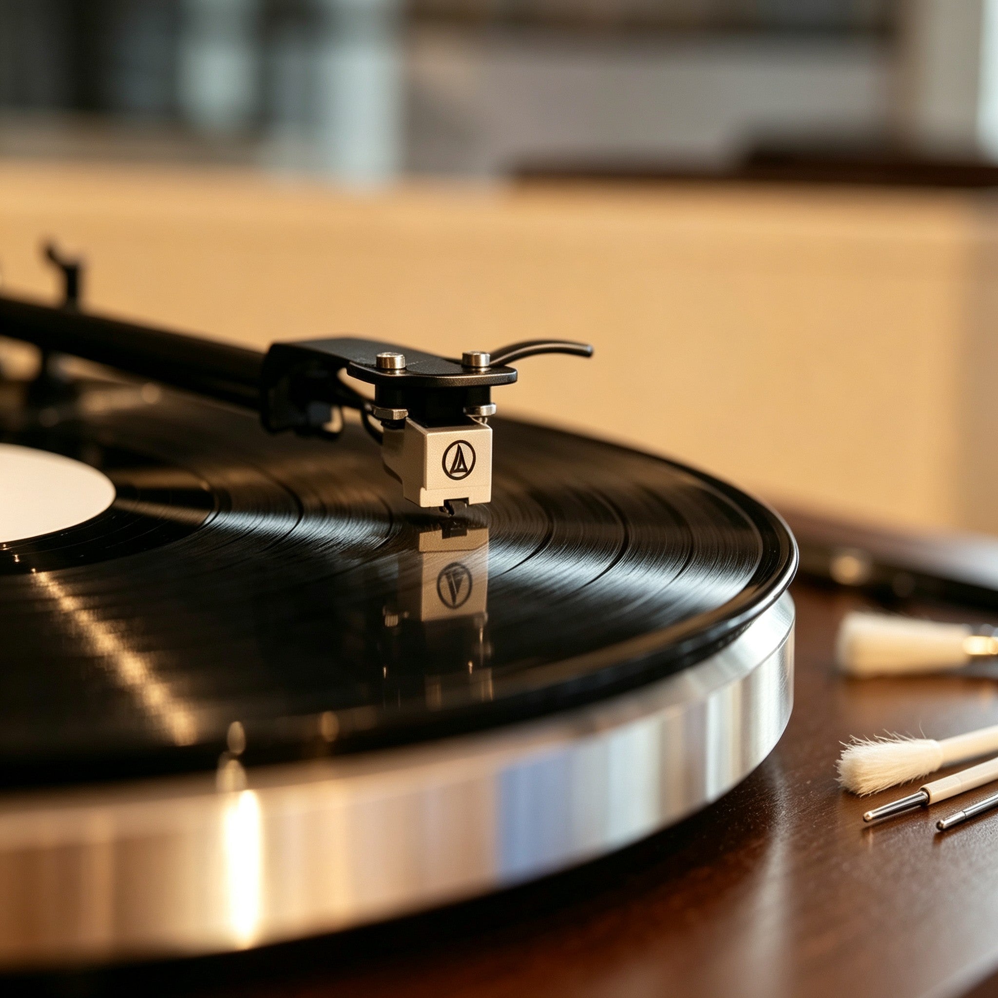 AUDURA cartridge and stylus care guide for vinyl turntable maintenance