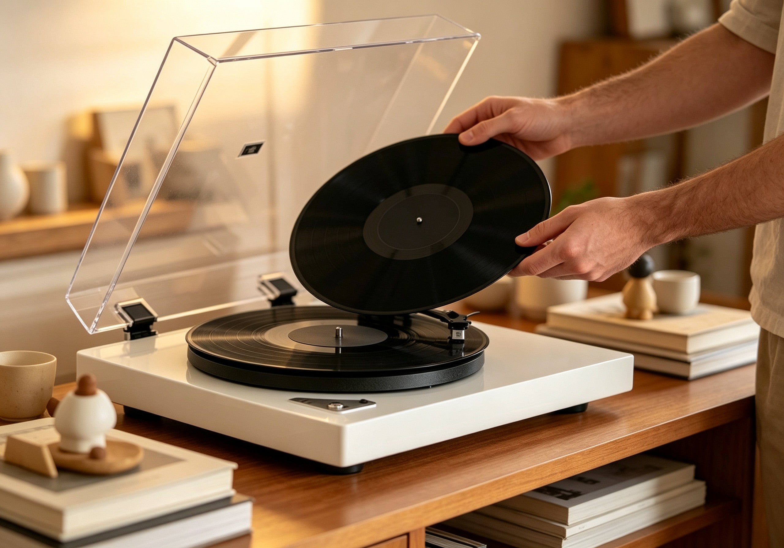 First vinyl listening experience with AUDURA turntable