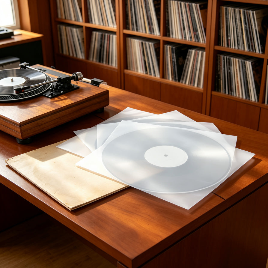 AUDURA archival inner sleeves for long term vinyl record collectors