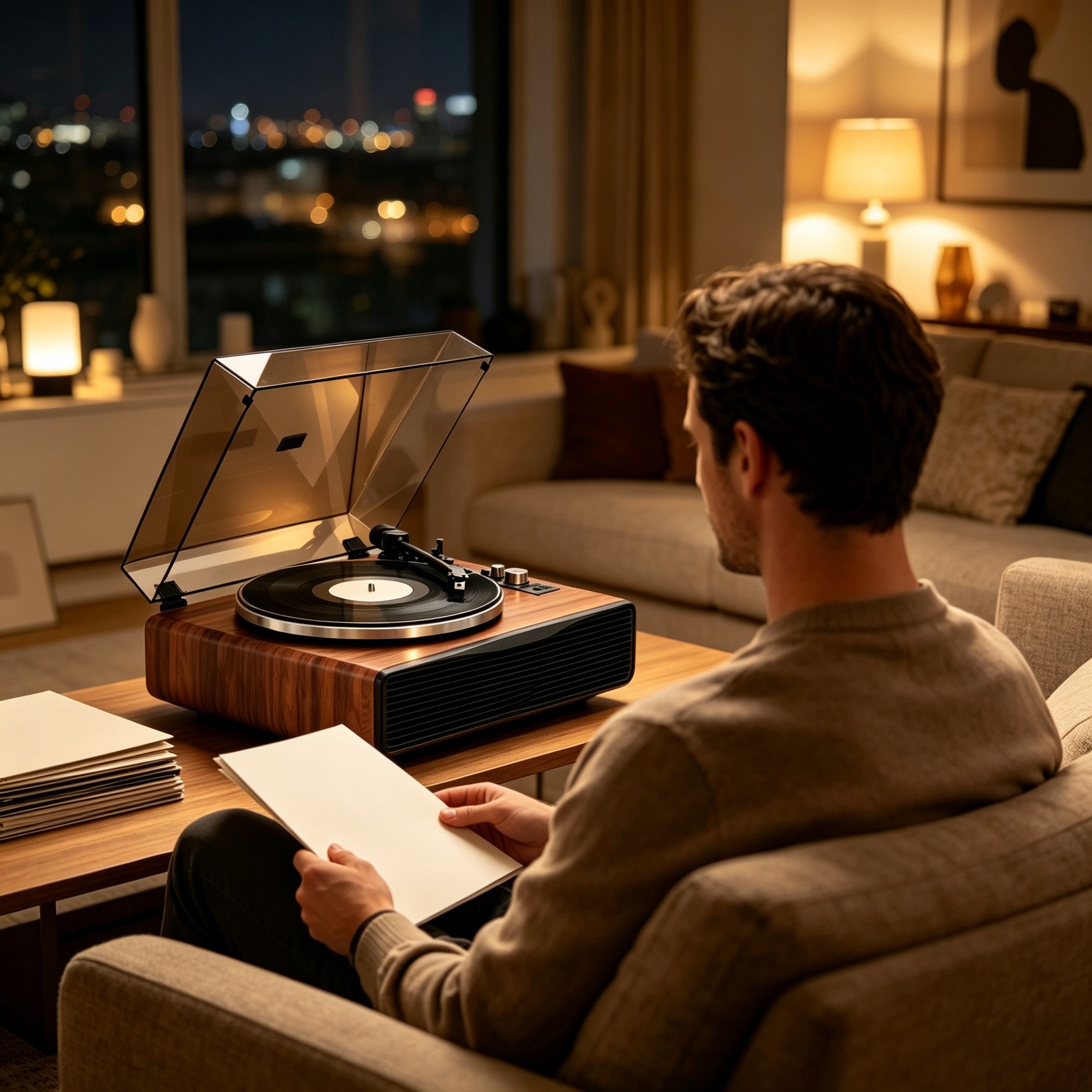 AUDURA vinyl system creating meaningful music moments