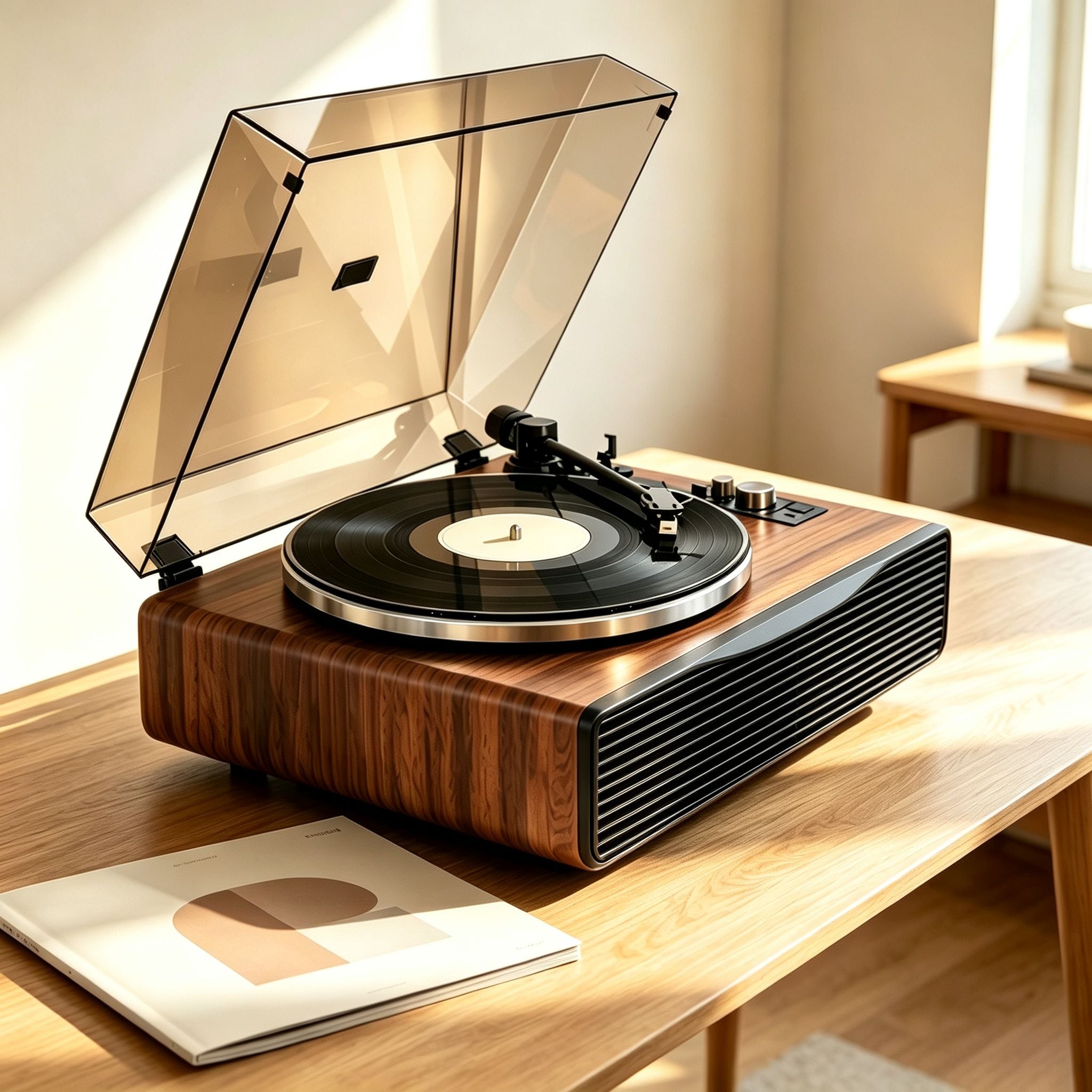 AUDURA Play all-in-one vinyl player with Bluetooth connectivity
