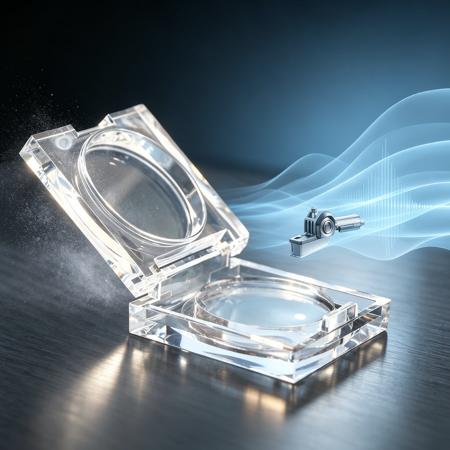 AUDURA stylus cleaner helps maintain clear playback quality
