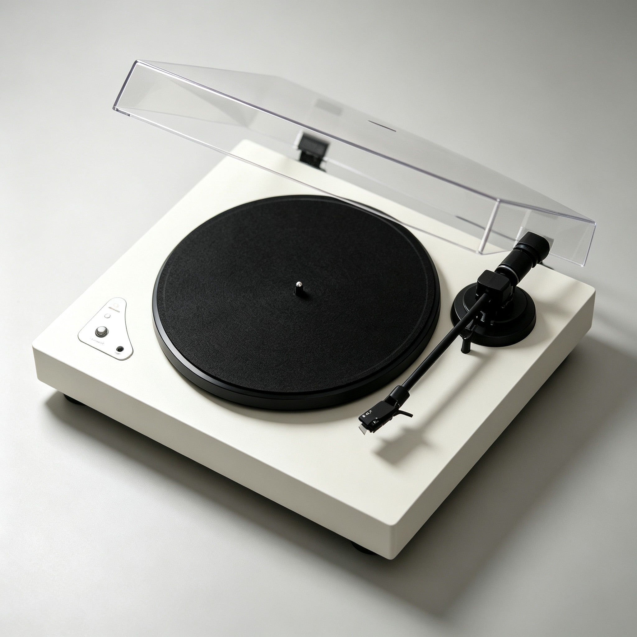 AUDURA turntable featuring thoughtful design and premium materials for modern homes