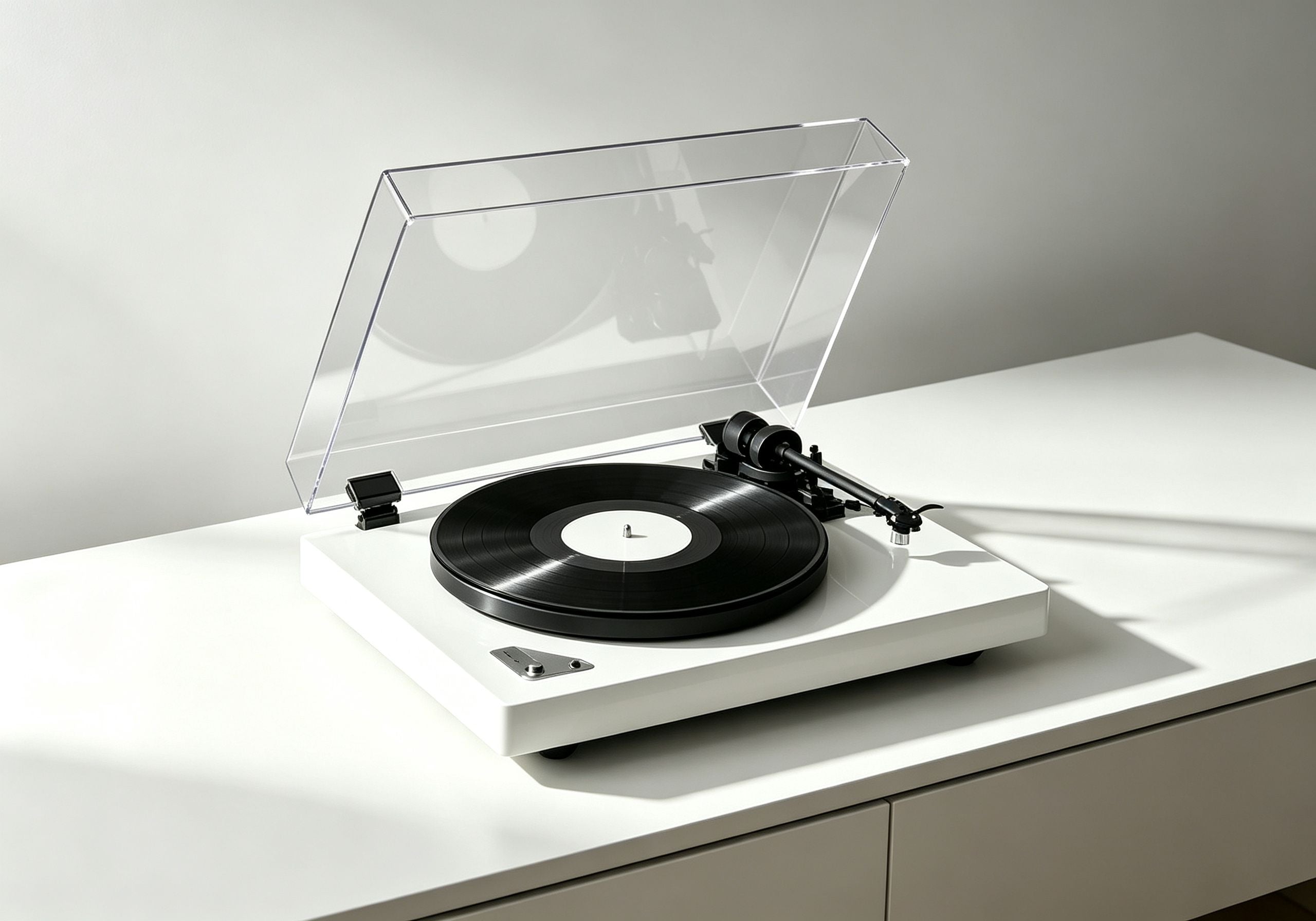 Place the AUDURA Pure turntable correctly on a stable, level surface