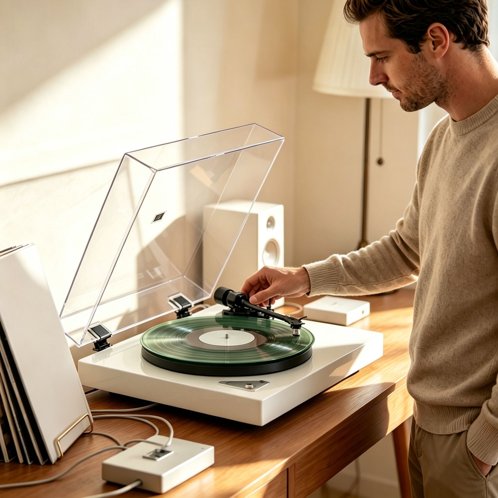 AUDURA Pure turntable setup for better vinyl listening experience