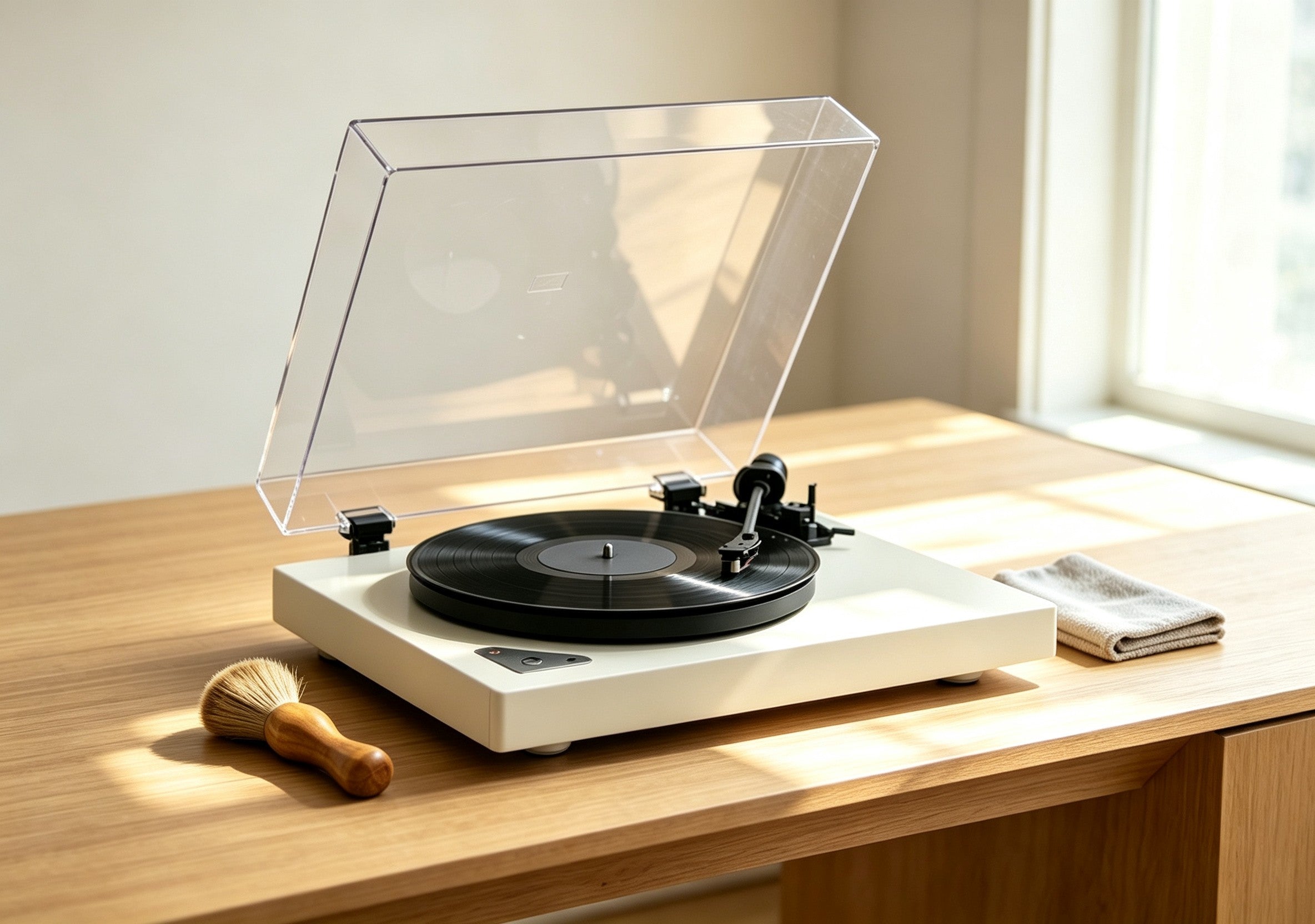 Preparing stable surface for AUDURA turntable setup