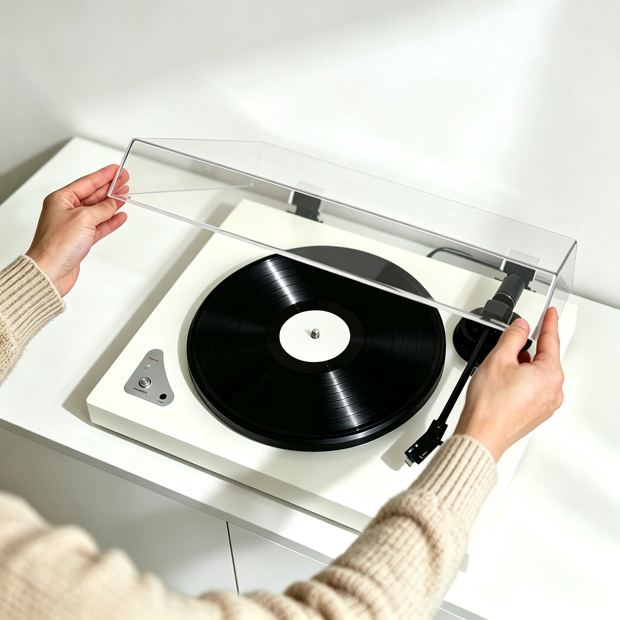 AUDURA turntable unboxing experience with premium home audio design