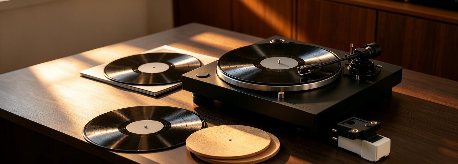 AUDURA turntable upgrades enhancing vinyl playback stability clarity and musical realism