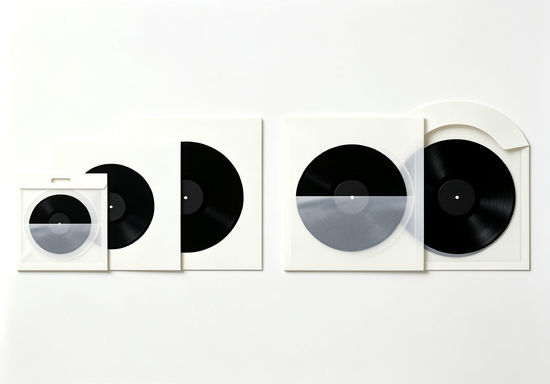 AUDURA vinyl record inner sleeve size and opening style guide