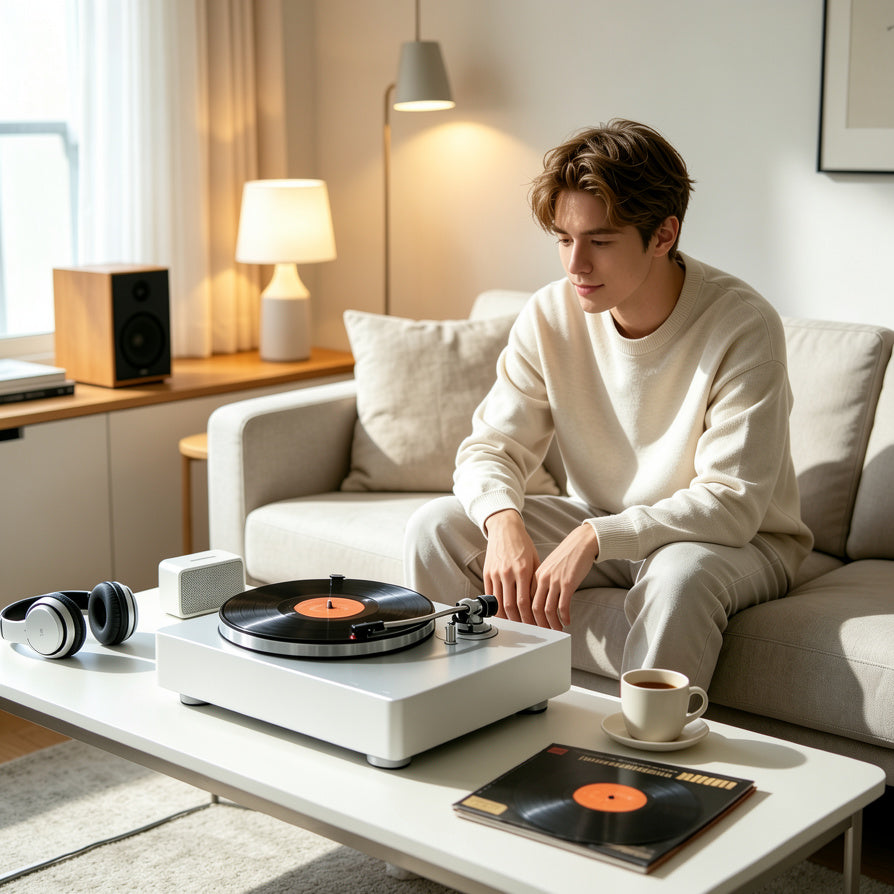 Beginner vinyl listener using AUDURA cartridge upgrade