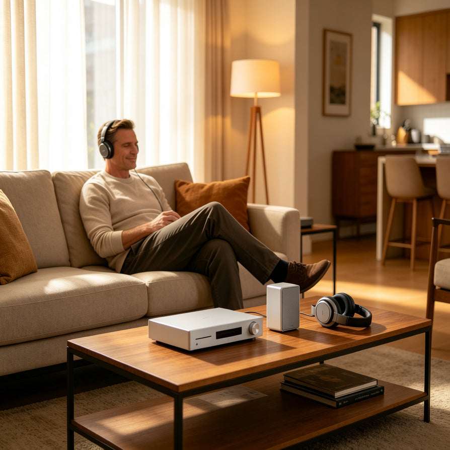 Home vinyl listening experience with MM cartridge