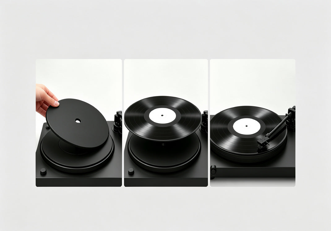 how to install AUDURA silicone turntable mat