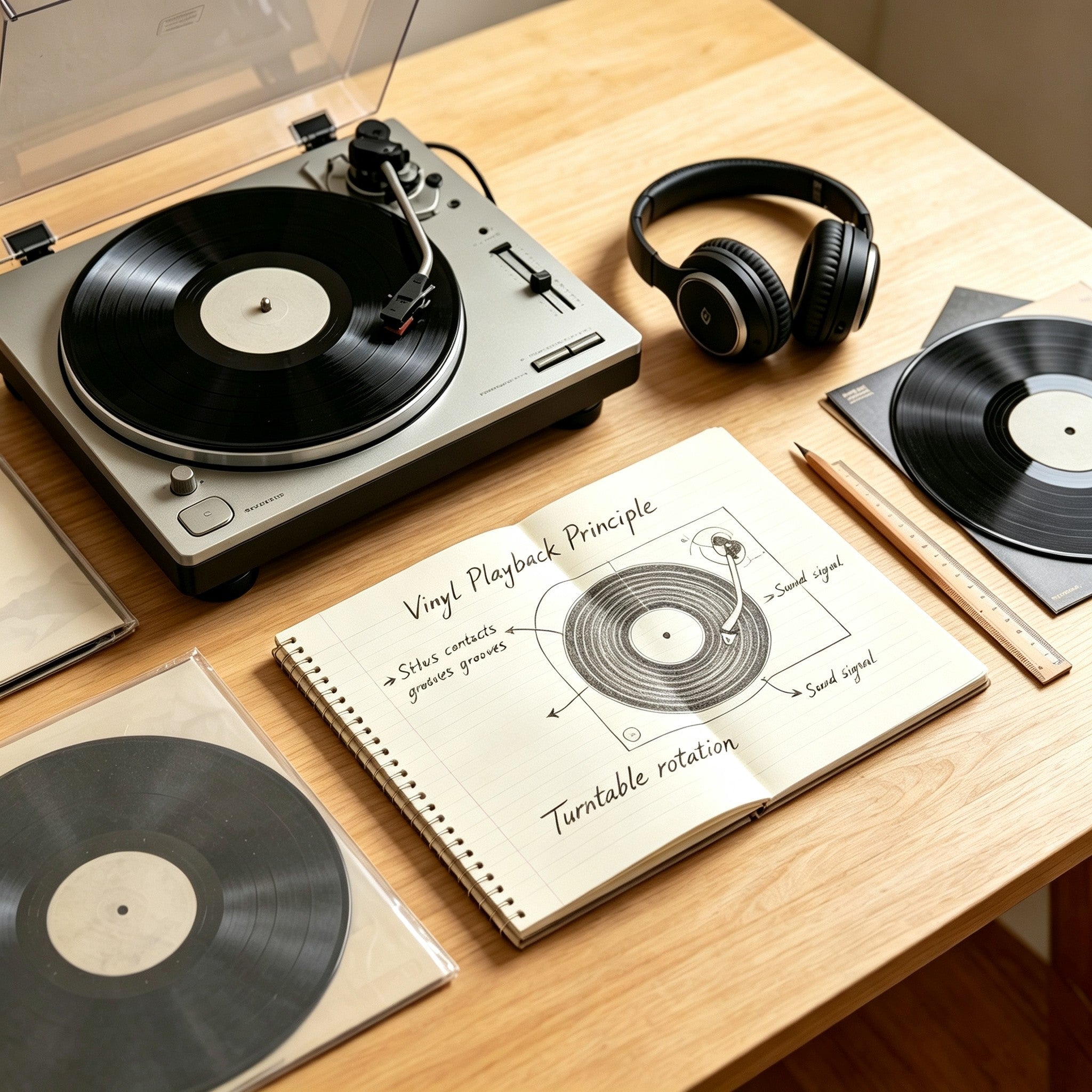 Learning vinyl fundamentals at home
