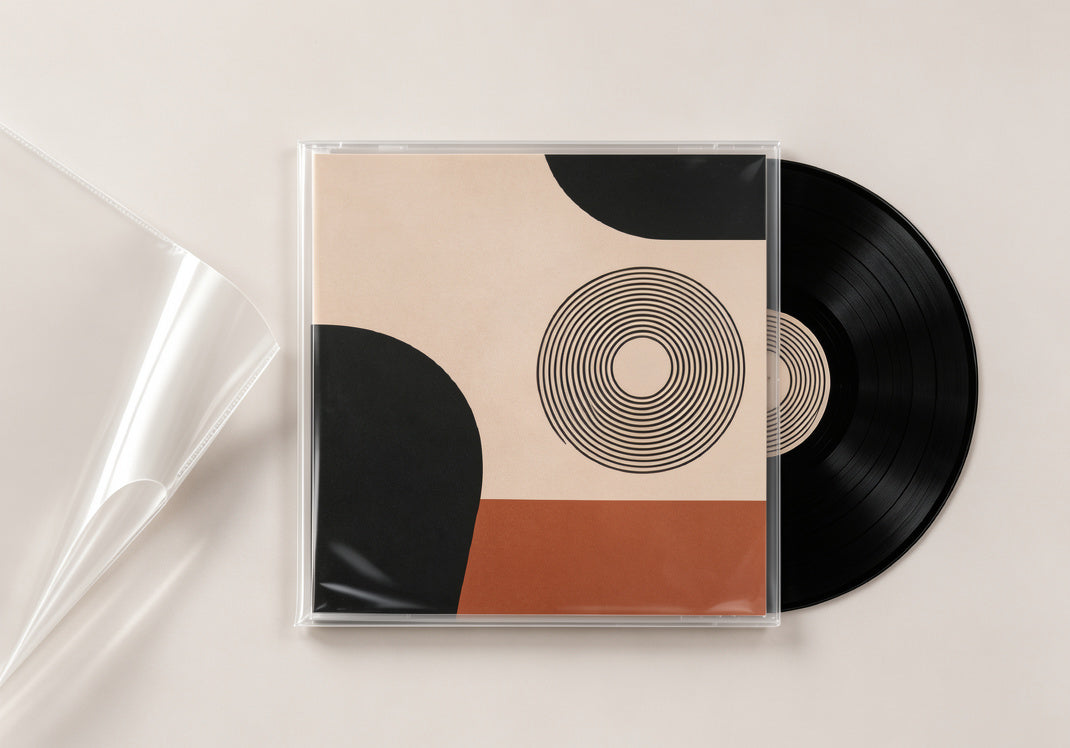 Premium clear OPP material for record sleeves