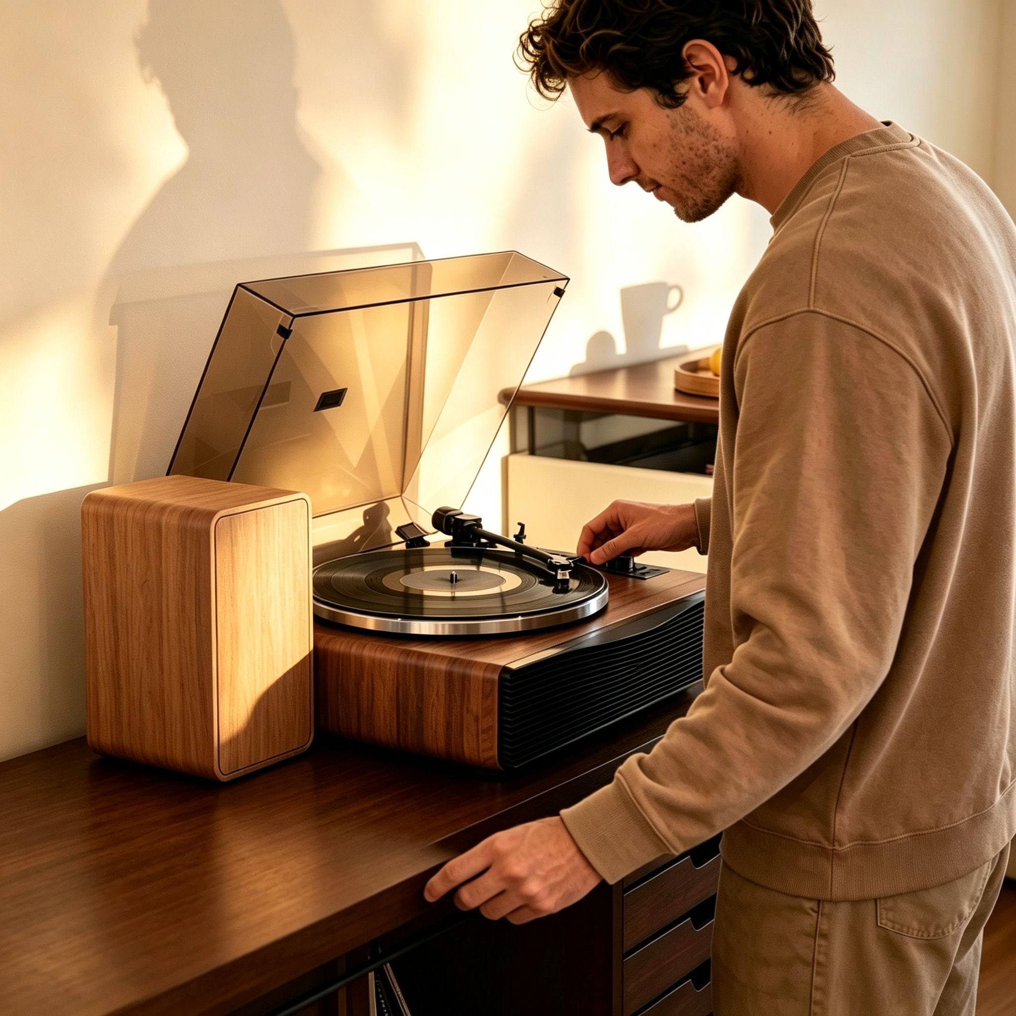 AUDURA Play record player for starting a vinyl journey