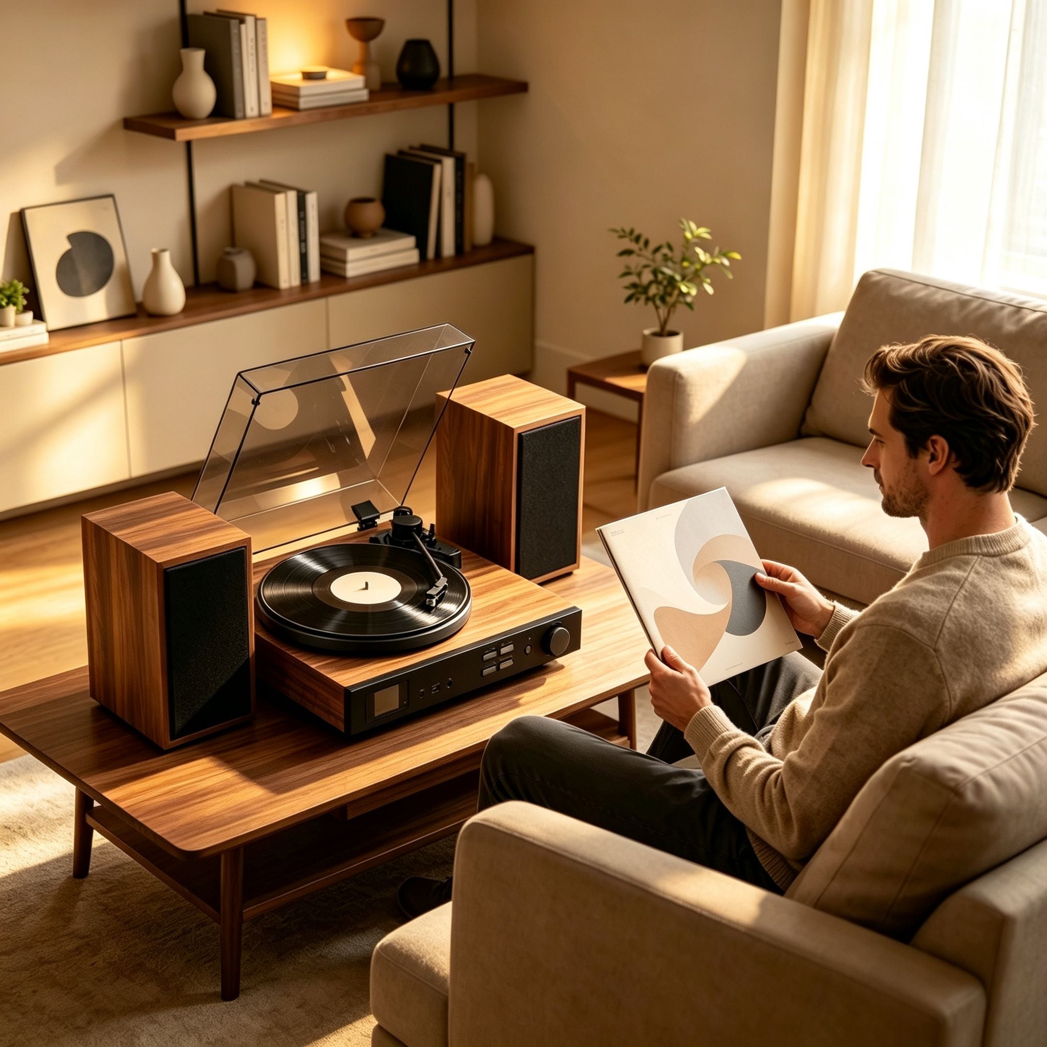 AUDURA One vinyl system creating a meaningful listening experience