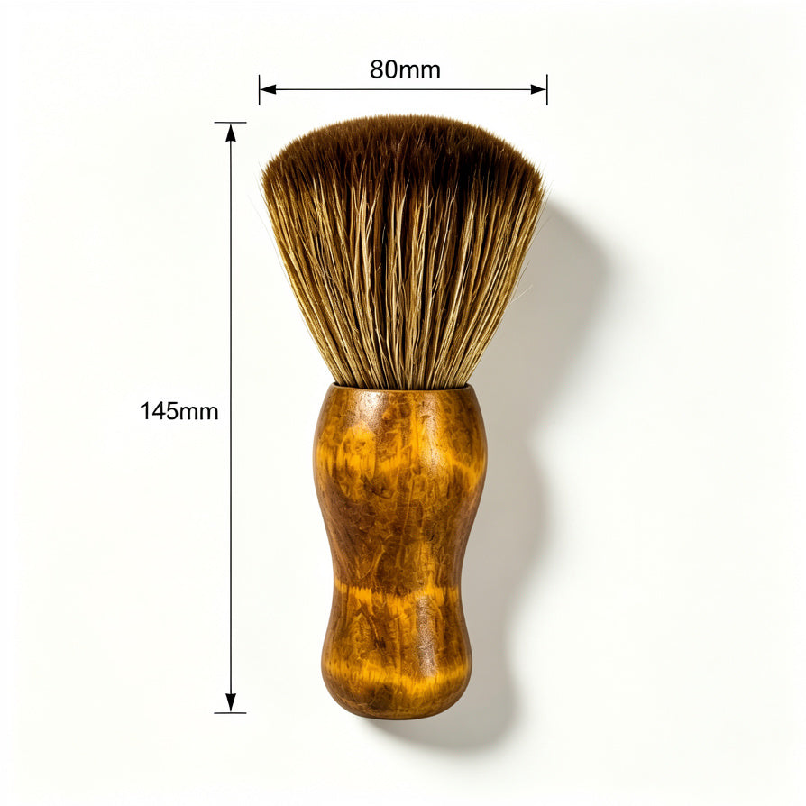 Dimensions of AUDURA vinyl record cleaning brush