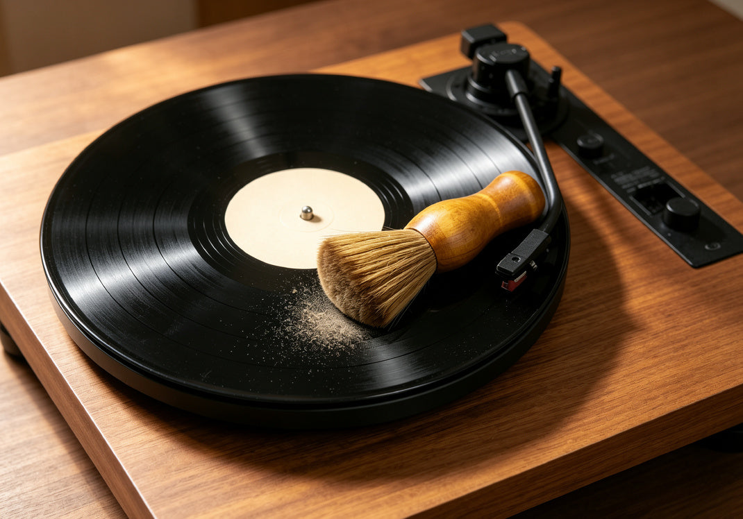 AUDURA vinyl record cleaning process