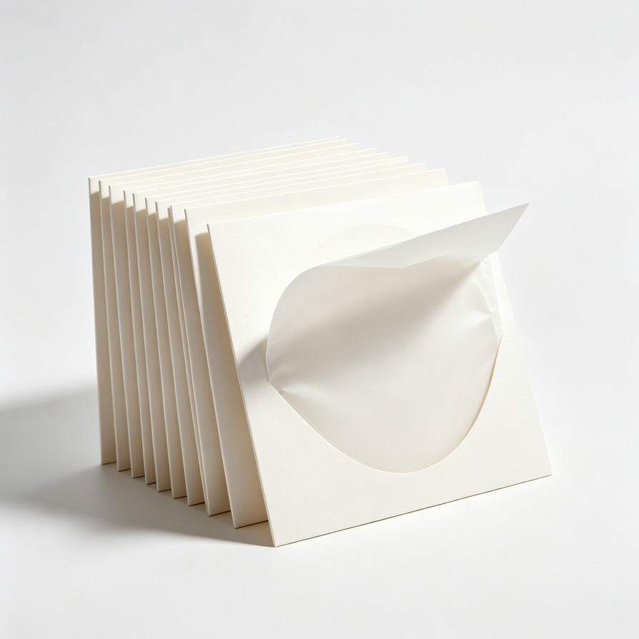 AUDURA anti static vinyl record inner sleeves double layer paper sleeves for vinyl storage