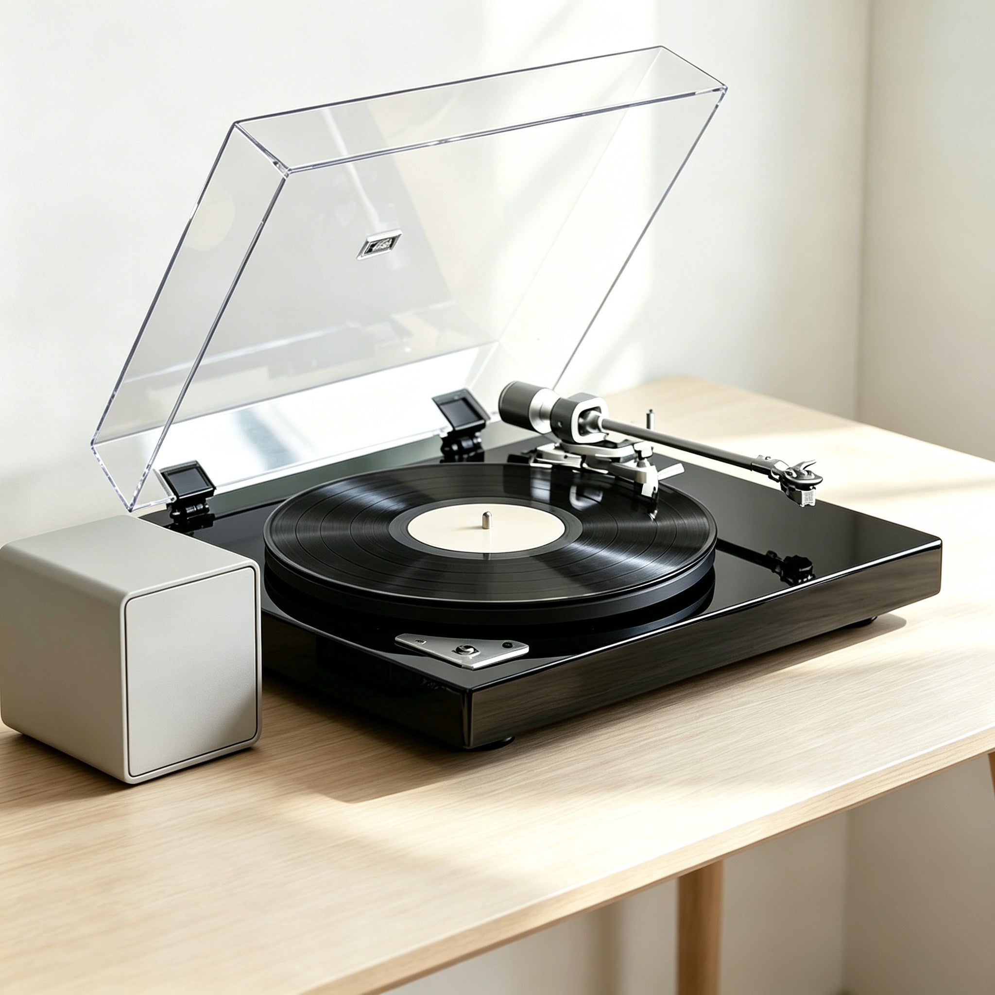AUDURA Bluetooth turntable wireless music connection