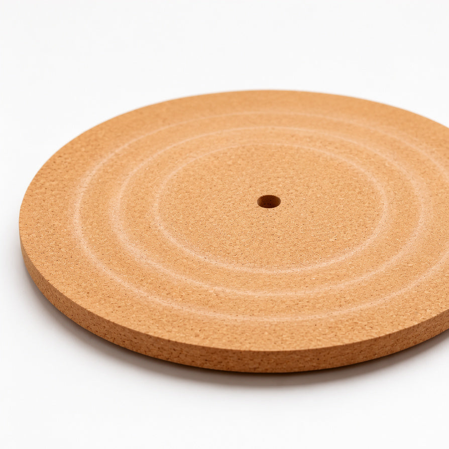 AUDURA cork turntable mat vibration damping material
