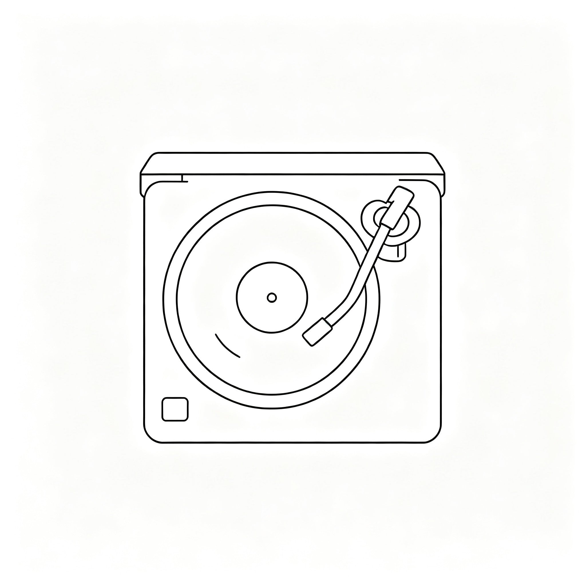 AUDURA Design With Purpose icon representing thoughtful turntable design