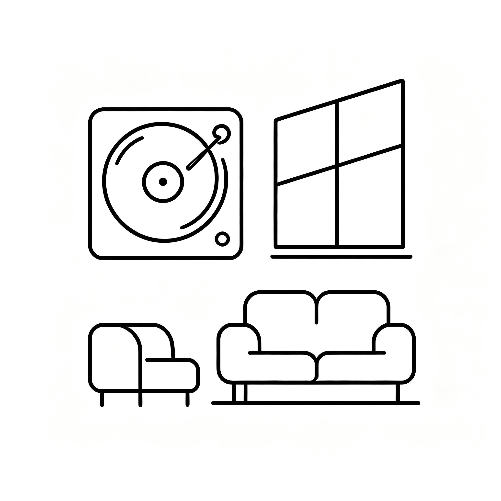 AUDURA Designed For Everyday Life icon representing home audio integration