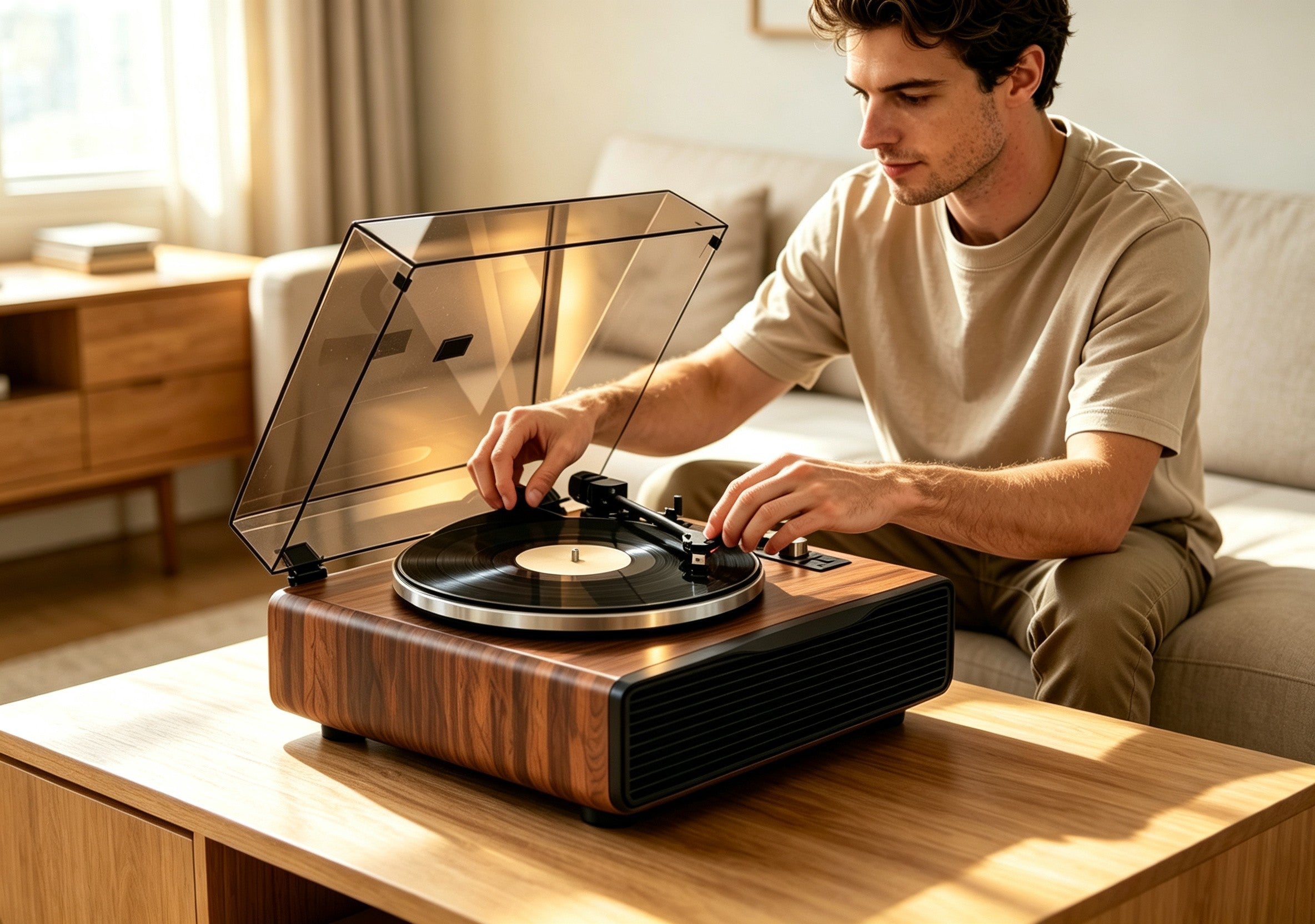 First time vinyl listening experience with AUDURA turntable