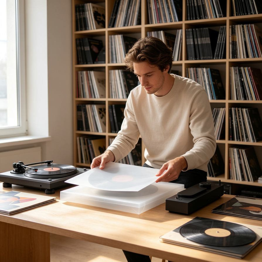 AUDURA anti static inner sleeves for growing vinyl record collections