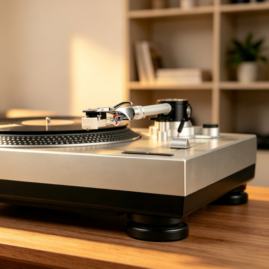 AUDURA MM cartridge installed for turntable upgrade