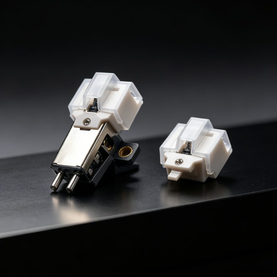 AUDURA MM phono cartridge upgrade designed for improved tracking accuracy and vinyl detail