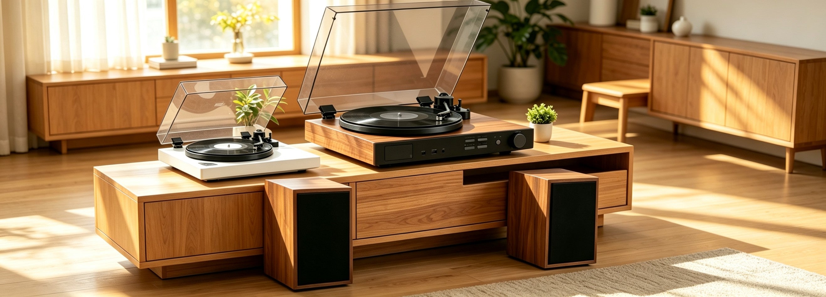 AUDURA modern vinyl audio system collection