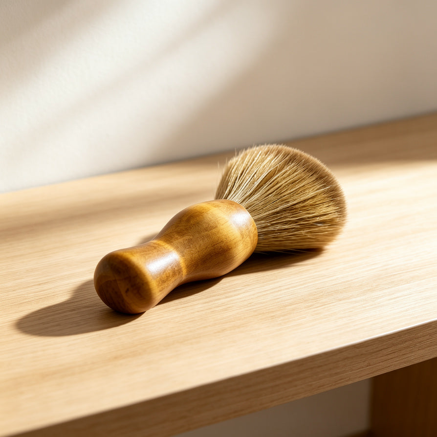 AUDURA natural wood vinyl record cleaning brush