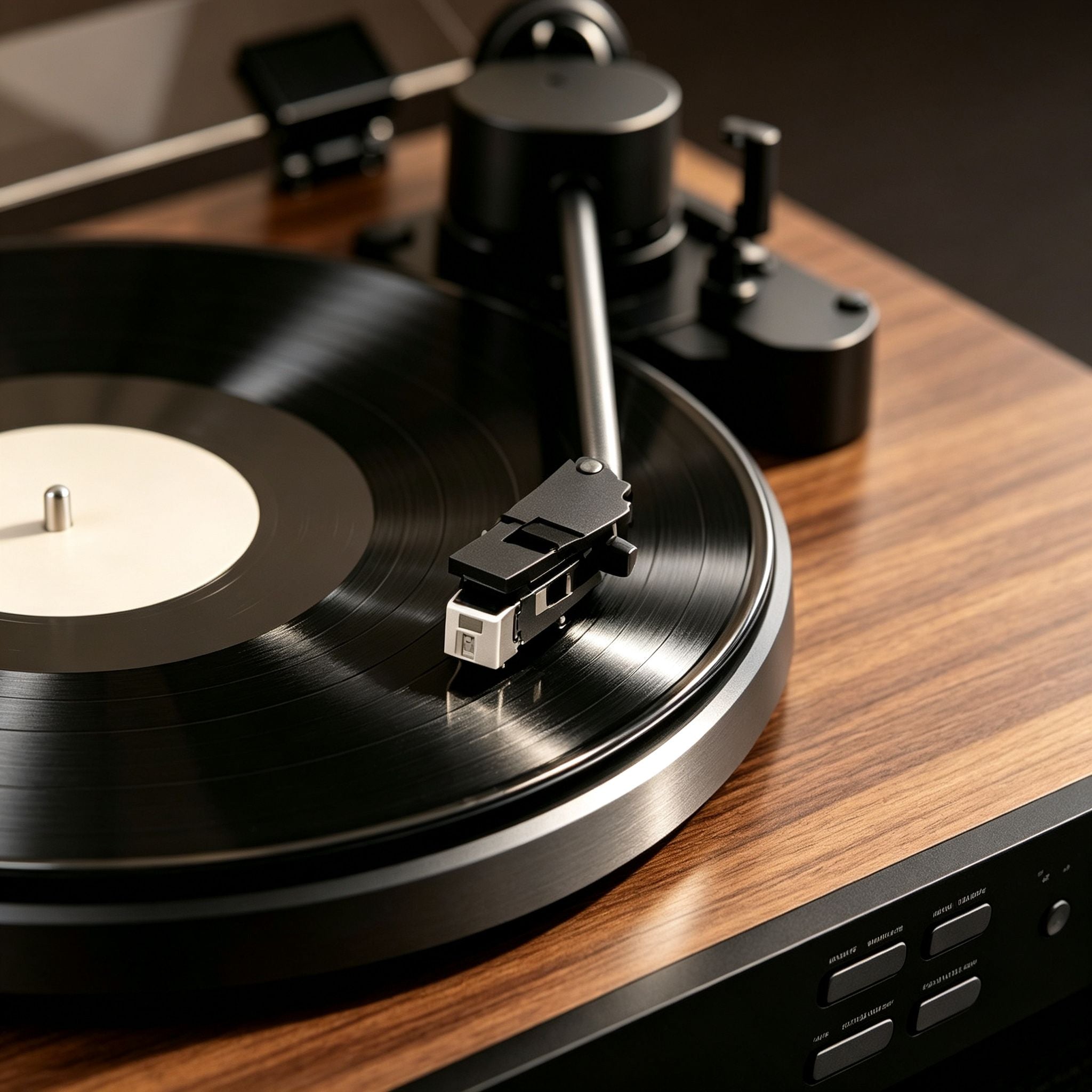 AUDURA One belt-drive turntable with moving magnet cartridge and aluminum platter