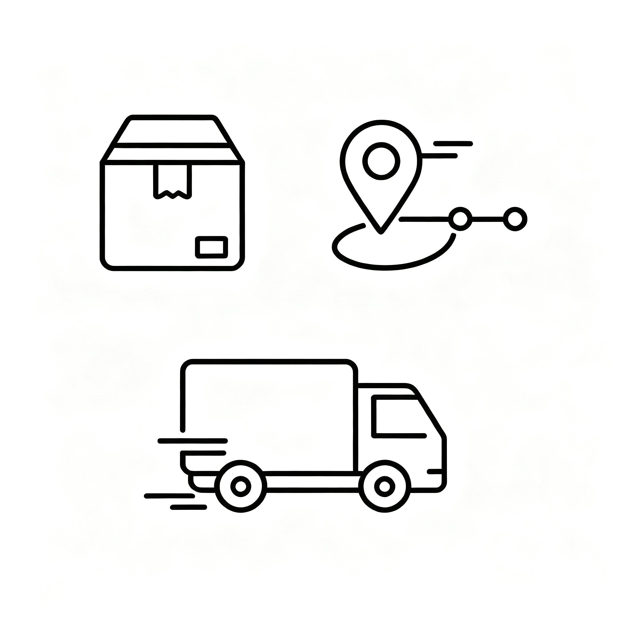 AUDURA order support icon for shipping and delivery assistance