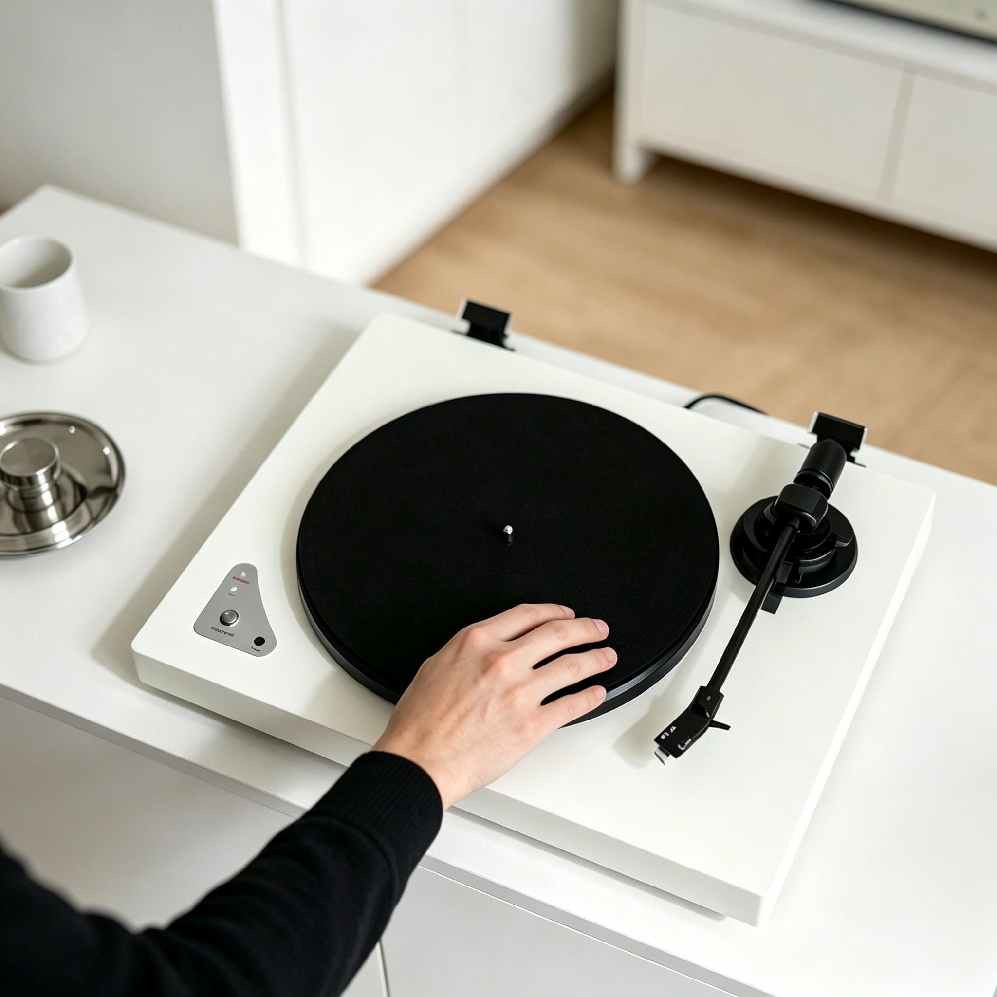 AUDURA Pure turntable platter belt and mat assembly