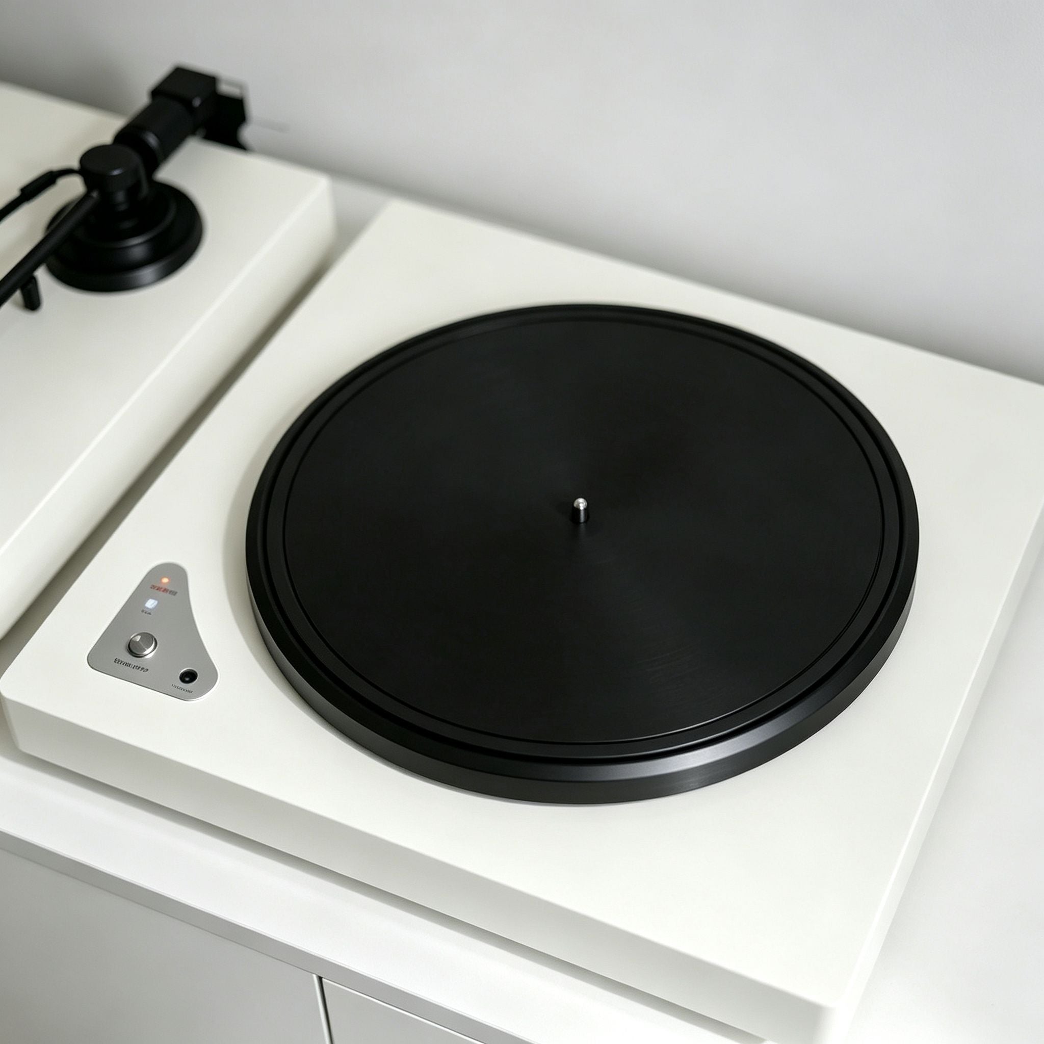 AUDURA Pure 1.6 kg iron platter for stable belt-drive rotation
