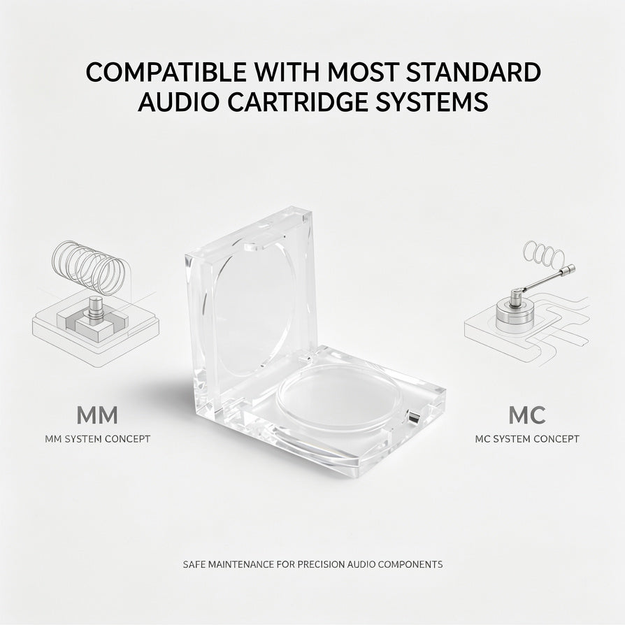 AUDURA stylus cleaner compatible with standard cartridge systems