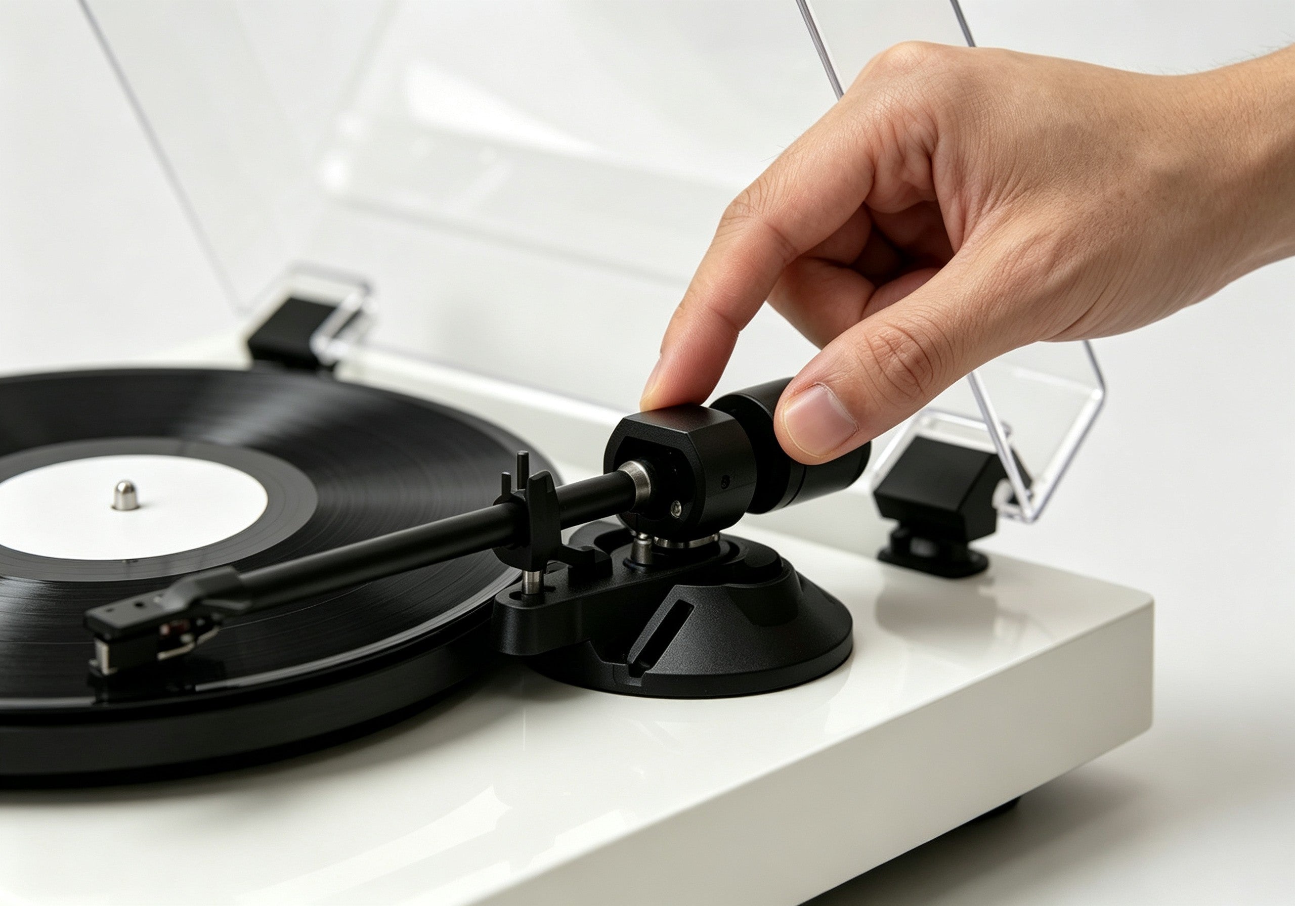 Adjusting anti skate settings on AUDURA turntable