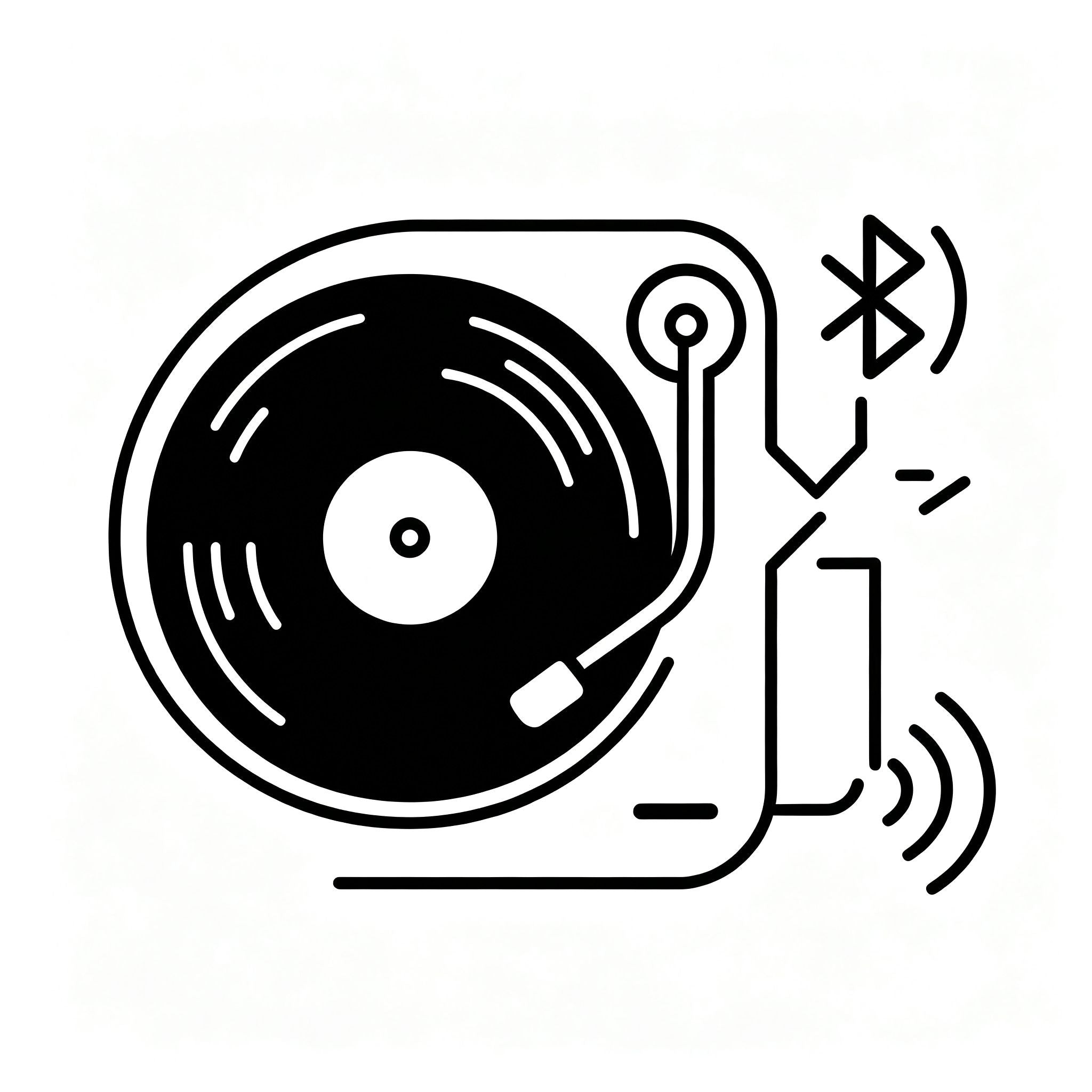 AUDURA turntable Bluetooth connection dropping troubleshooting icon