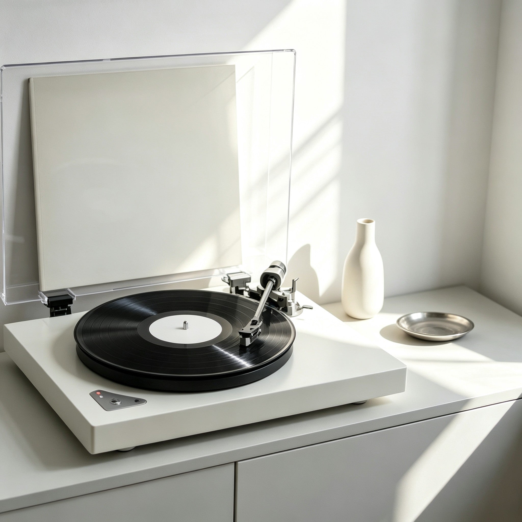 AUDURA turntable designed for modern living spaces