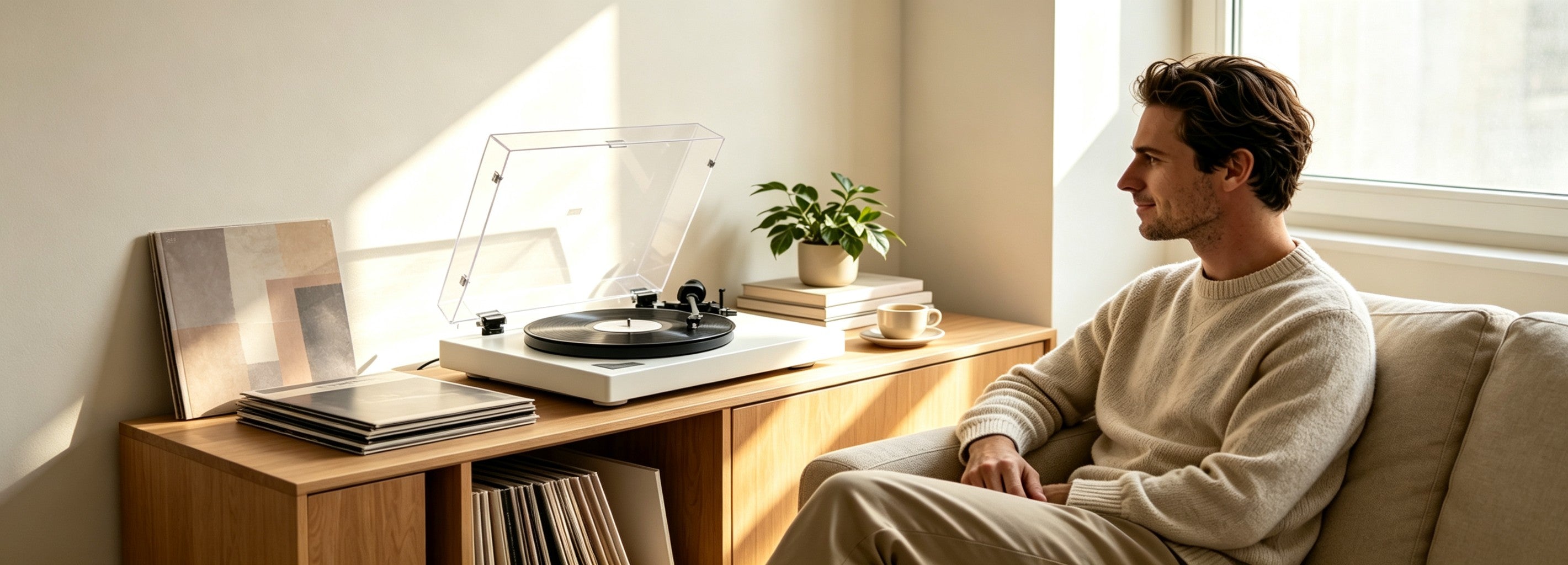 AUDURA turntable designed for modern home vinyl listening