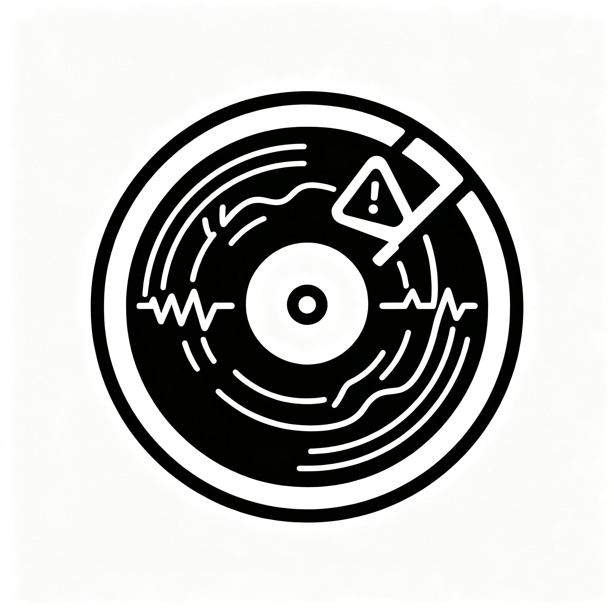 AUDURA turntable unstable playback speed troubleshooting icon