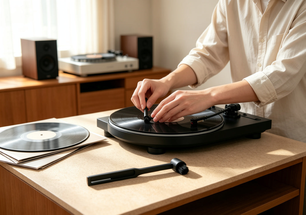 AUDURA vinyl record care accessories for passionate music lovers