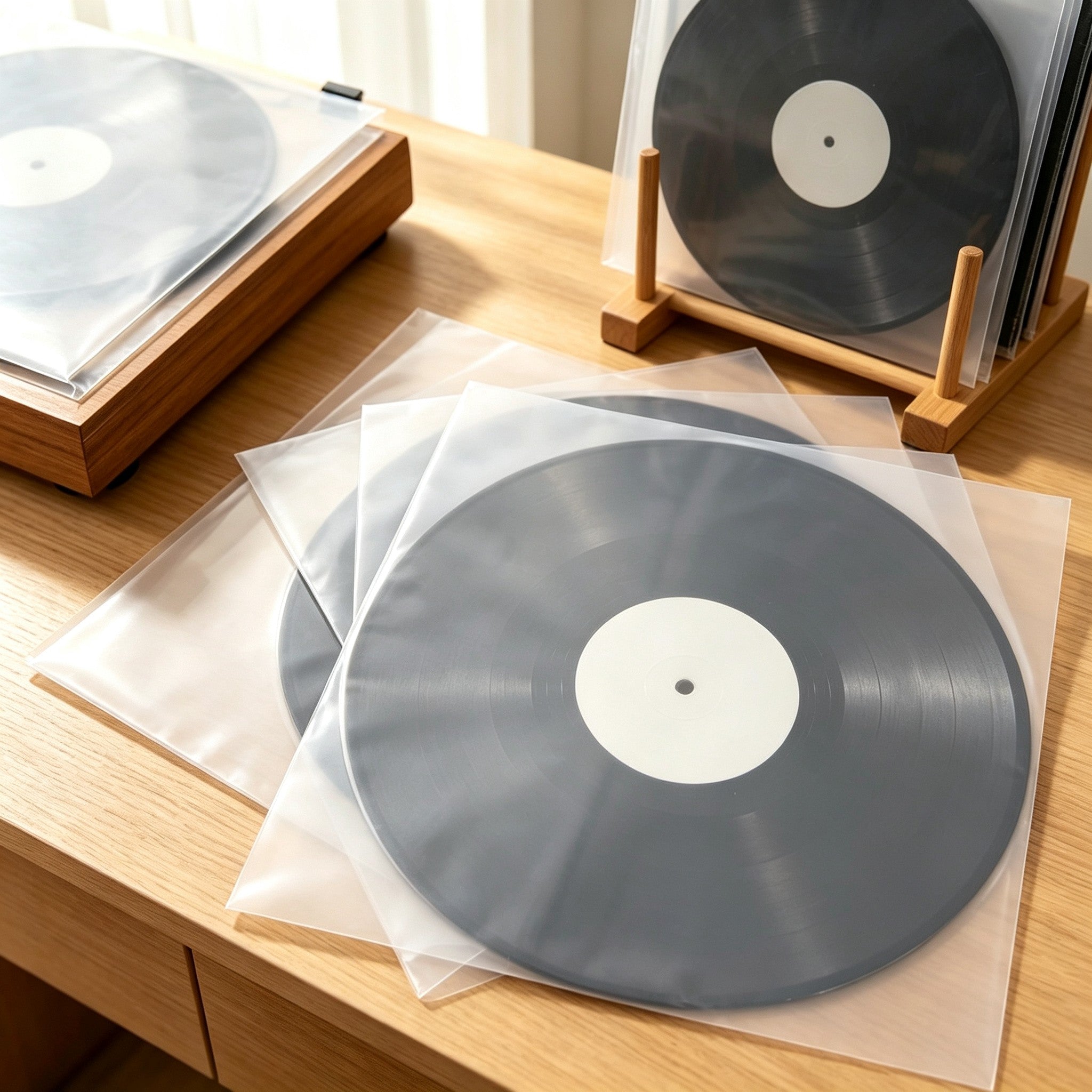 AUDURA archival vinyl record protection sleeves