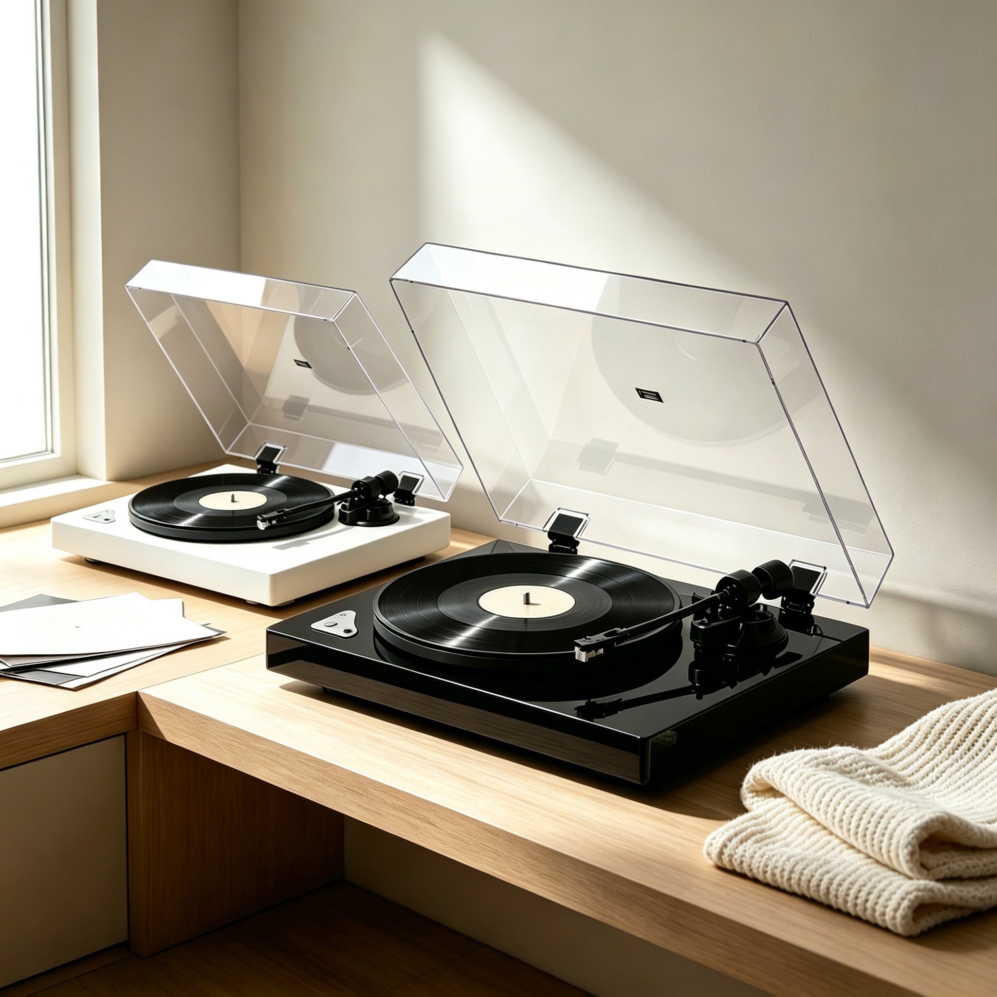 AUDURA vinyl turntables and complete record player systems