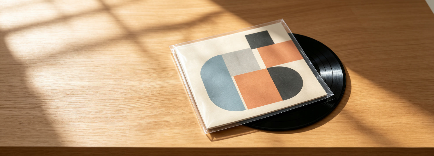 Protect your vinyl collection with AUDURA clear outer sleeves