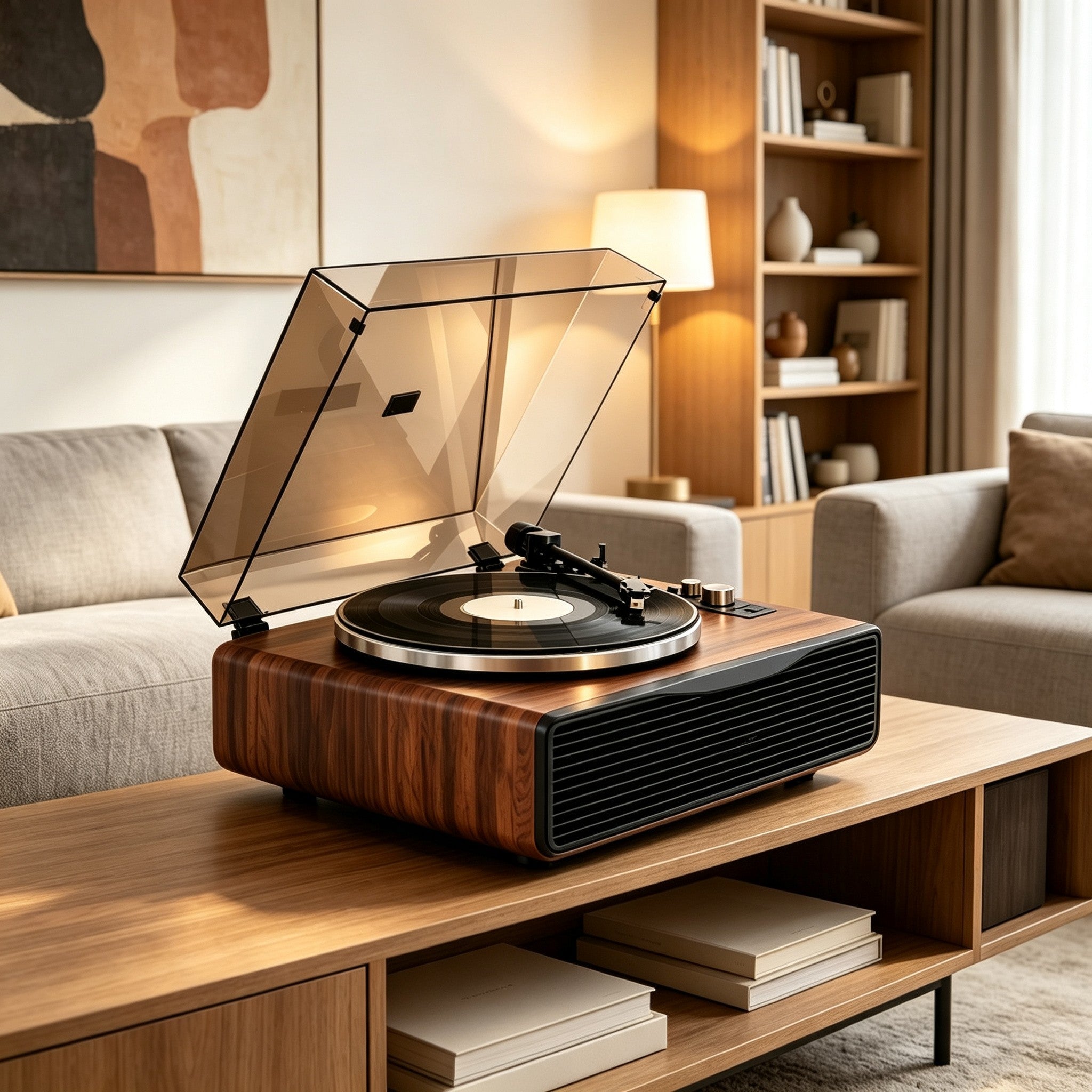 AUDURA Play vinyl listening space design